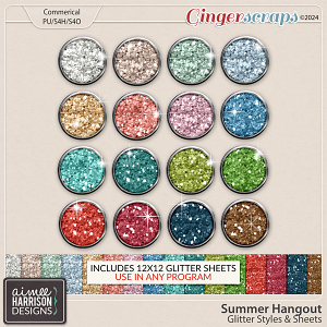 Summer Hangout Glitters by Aimee Harrison