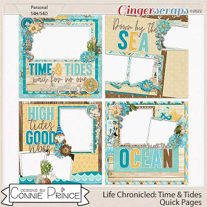 Life Chronicled: Time & Tides - Quick Pages by Connie Prince