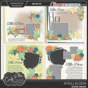 In Full Bloom [Templates CU-OK] by Cindy Ritter 