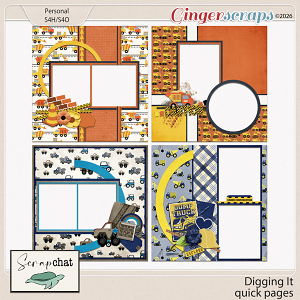 Digging It Quick Pages by ScrapChat Designs