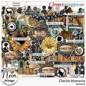 Cherish Moments- Elements - by Neia Scraps