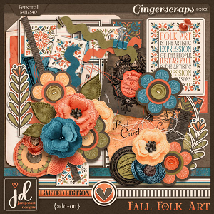 Fall Folk Art {Add-On} LIMITED EDITION