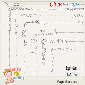 Page Borders 27 By Cutie Pie Scraps