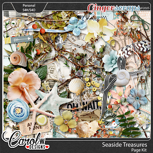 Seaside Treasures-Page Kit