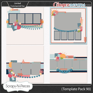 Template Pack 90 by Scraps N Pieces