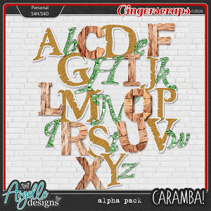 Caramba ALPHA by Angelle Designs 