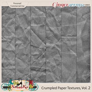 Crumpled Paper Textures, Volume 2 by The Scrappy Kat