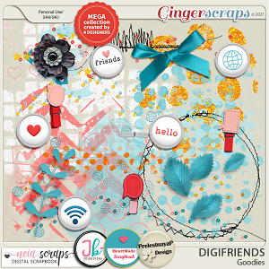 Digifriends - Goodies - Collab by Neia Scraps + 3