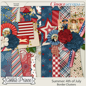 4th Of July - Border Clusters