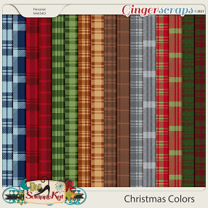 Christmas Colors Buffalo Plaid Papers by The Scrappy Kat Christmas Colors Buffalo Plaid Papers by The Scrappy Kat