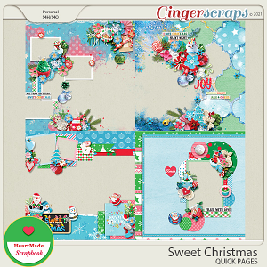 Sweet Christmas - quick pages
