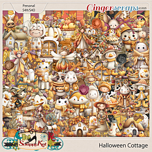 Halloween Cottage Kit by The Scrappy Kat