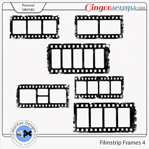 Filmstrip Frames 4 by Wetfish Designs 