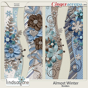 Almost Winter Borders by Lindsay Jane