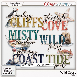 Wild Coast Titles by Aimee Harrison Wild Coast Titles by Aimee Harrison