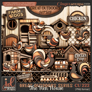 CU & PU 222 ~ Great Outdoors Series ~ The Hen House