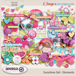 Sunshine Girl - Elements by Aprilisa Designs