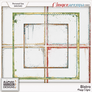 Bistro Messy Edges by Aimee Harrison Bistro Messy Edges by Aimee Harrison