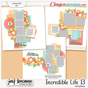 {CU} Incredible Life 13 Templates By JB Studio {CU} Incredible Life 13 Templates By JB Studio