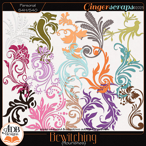 Bewitching Flourishes by ADB Designs Bewitching Flourishes by ADB Designs