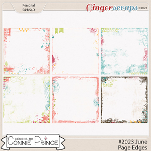 #2023 June - Page Edges by Connie Prince