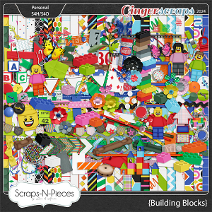 Building Blocks Kit by Scraps N Pieces