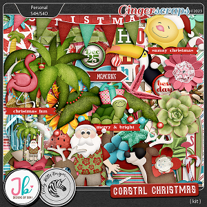 Coastal Christmas Kit by JB Studio and Cindy Ritter