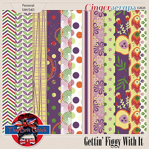 Gettin Figgy With It Patterned Papers By The Brit Chick