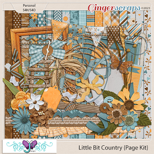 Little Bit Country {Page Kit} by Triple J Designs