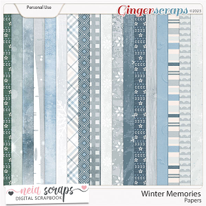 Winter Memories - Papers by Neia Scraps