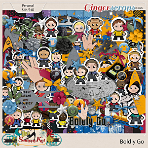 Boldly Go Kit by The Scrappy Kat