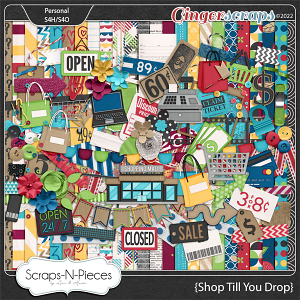 Shop Till You Drop kit by Scraps N Pieces