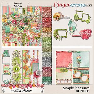 Simple Pleasures BUNDLE from Designs by Lisa Minor