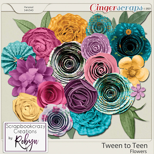 Tween to Teen Flowers by Scrapbookcrazy Creations