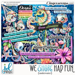 We Shore Had Fun {Underwater Elements}