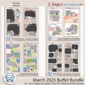 March Buffet Bundle 2025 by Miss Fish