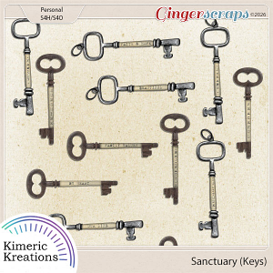 Sanctuary Keys by Kimeric Kreations