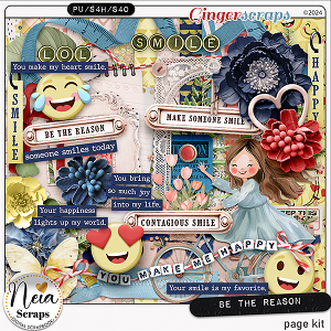 Be The Reason - Page Kit - by Neia Scraps