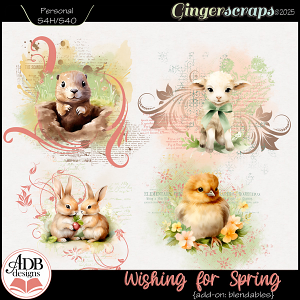 Wishing for Spring Add-On Blendables by ADB Designs