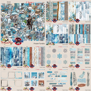 Frozen Tundra Mega Kit by The Scrappy Kat