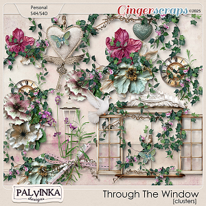 Through The Window Clusters by Palvinka Designs
