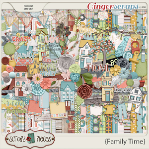 Family Time Bundled Kit by Scraps N Pieces