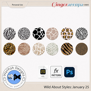 Wild About Styles: January 2025 by Wetfish Designs