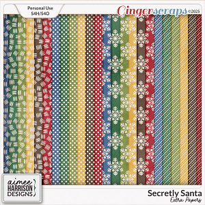 Secretly Santa Extra Papers by Aimee Harrison Secretly Santa Extra Papers by Aimee Harrison
