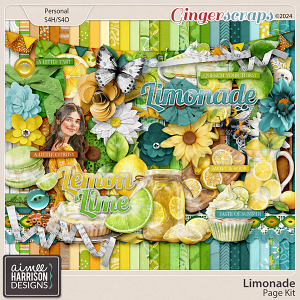 Limonade Page Kit by Aimee Harrison