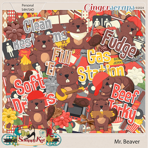 Mr. Beaver by The Scrappy Kat