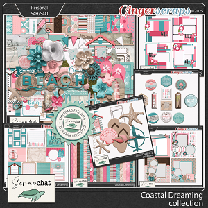 Coastal Dreaming Collection by ScrapChat Designs