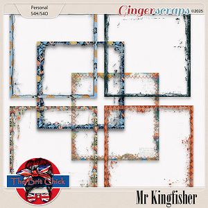 Mr Kingfisher Edges By The Brit Chick