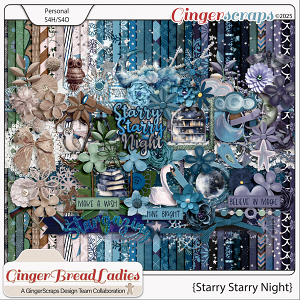 GingerBread Ladies Collab: Starry, Starry Night