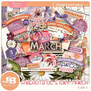A Beautiful Story: March Kit by JB Studio
